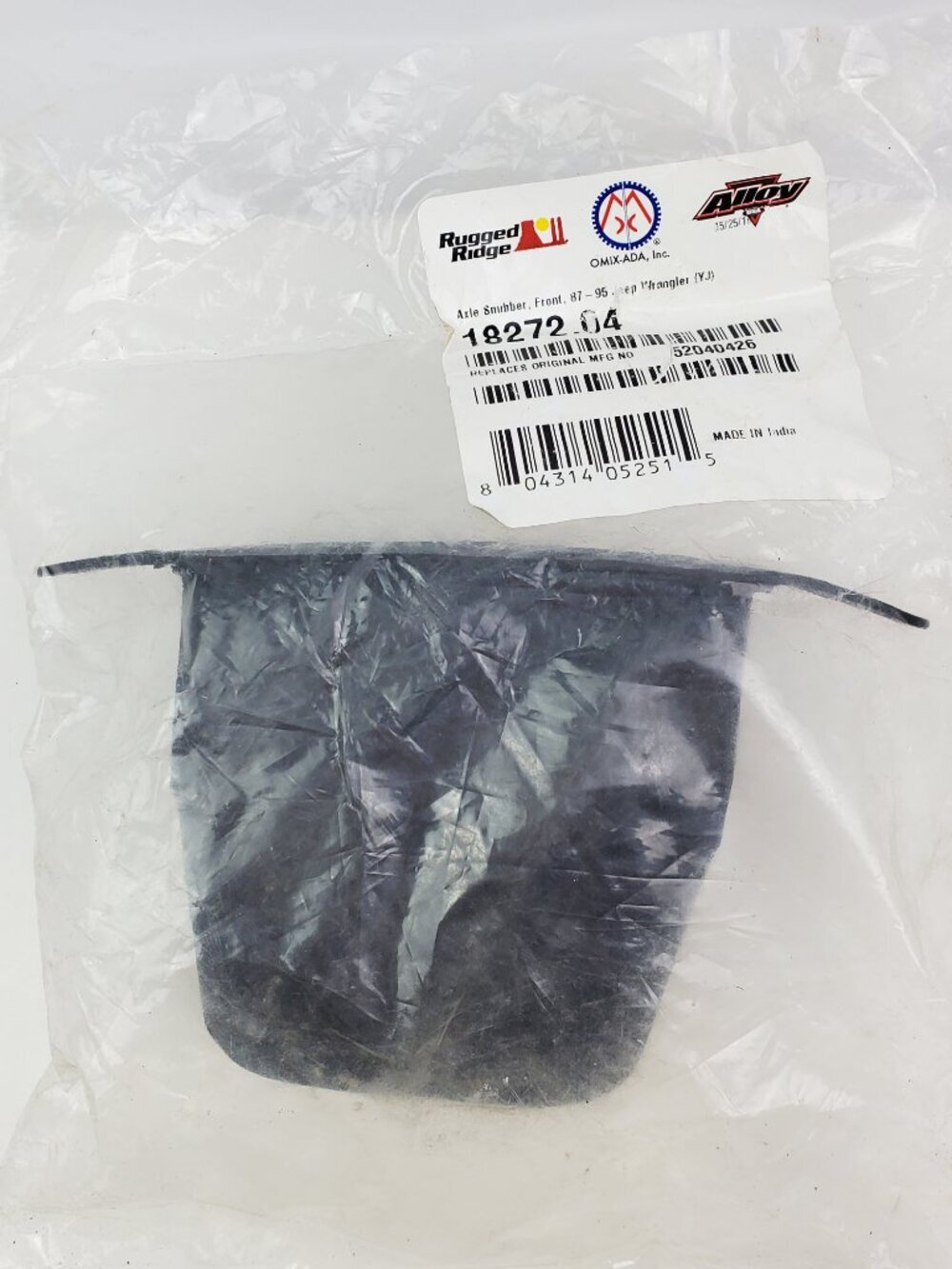 Rugged Ridge Axle Snubber Front 1987-1995 Jeep Wrangler YJ 18272.04 Sealed
